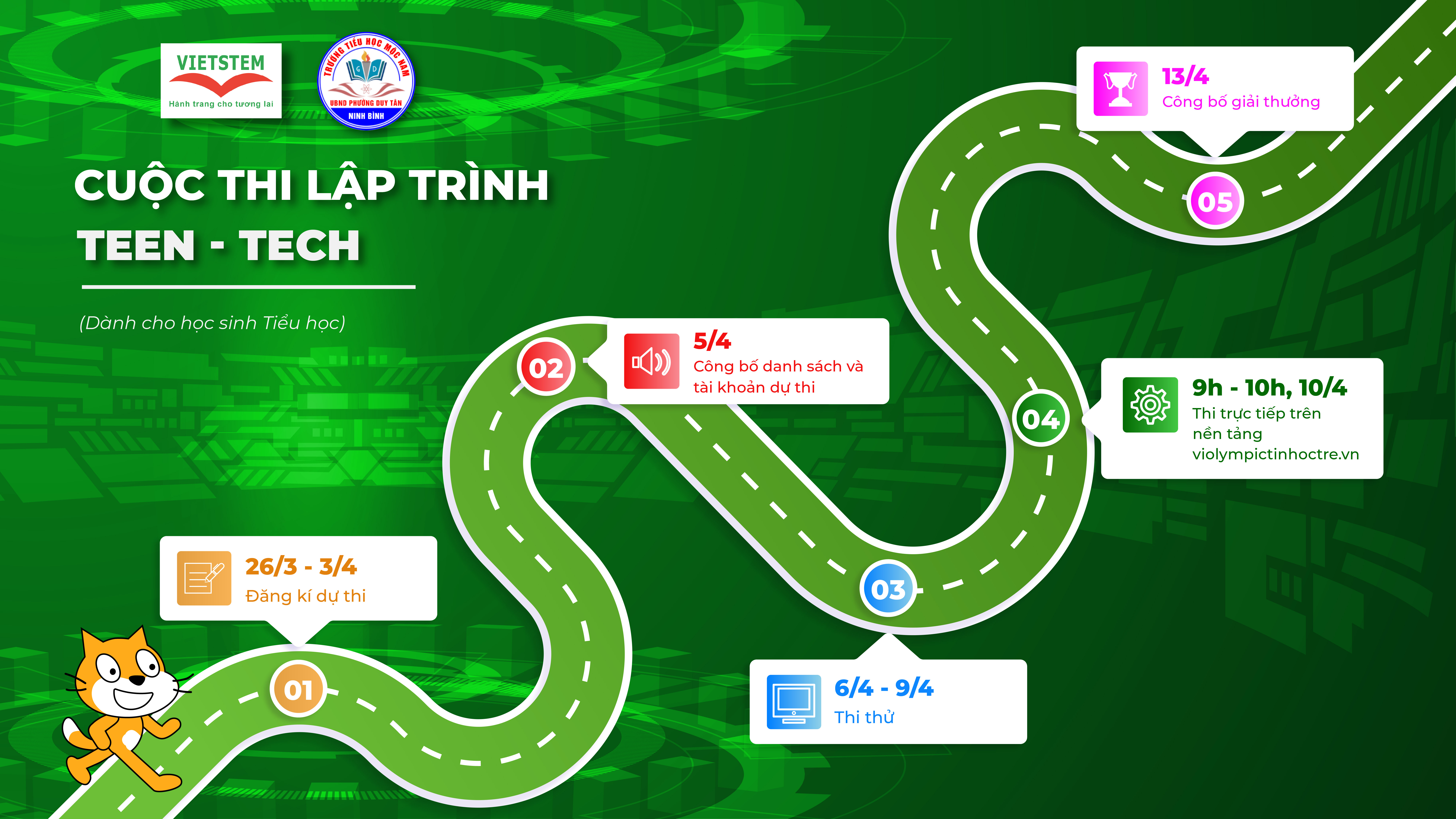 Thể lệ cuộc thi lập trình "TEEN - TECH" năm 2026